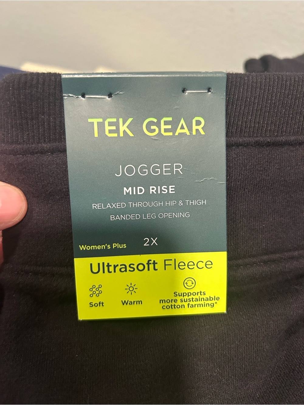 Women’s fleece jogger - straight leg - NWT